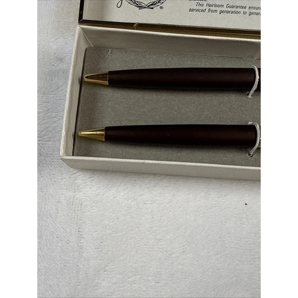 Garland Heirloom Pen & Pencil Set 6.25 Wide 2.5 Long 1 Tall